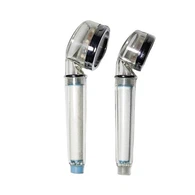 Anion filter brusehoved med mineralkugler